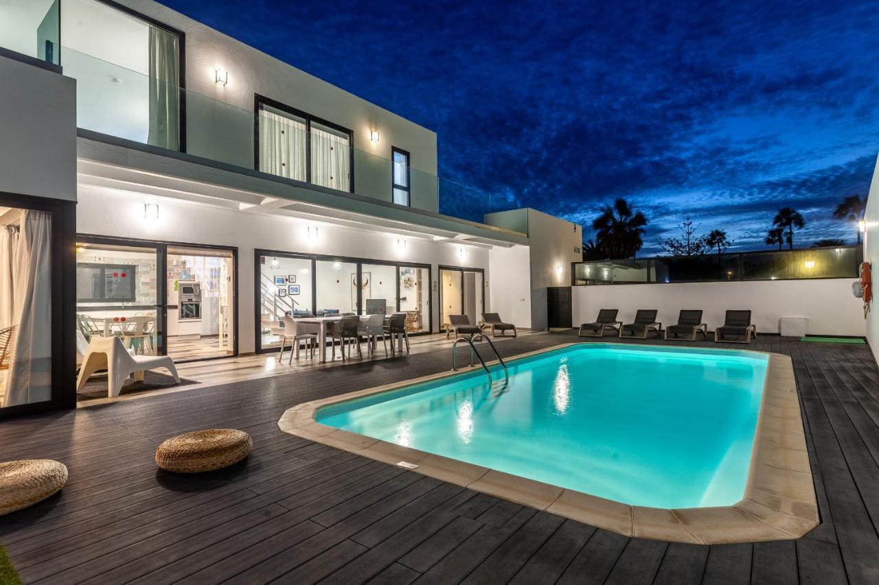 Villa Luxury Azul Private Pool And Bbq Corralejo By Holidays Home Exterior photo